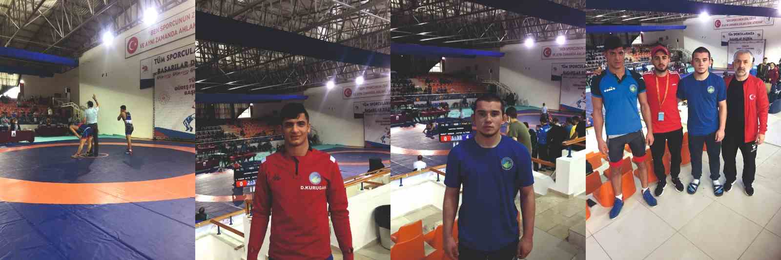 GÜREŞÇİLERDEN 2 MADALYA